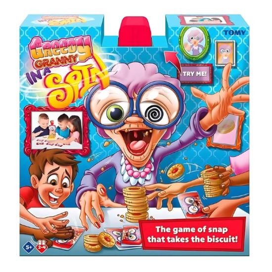 Joc de societate - Ruleta bunicutei pofticioase, Tomy, 3 image