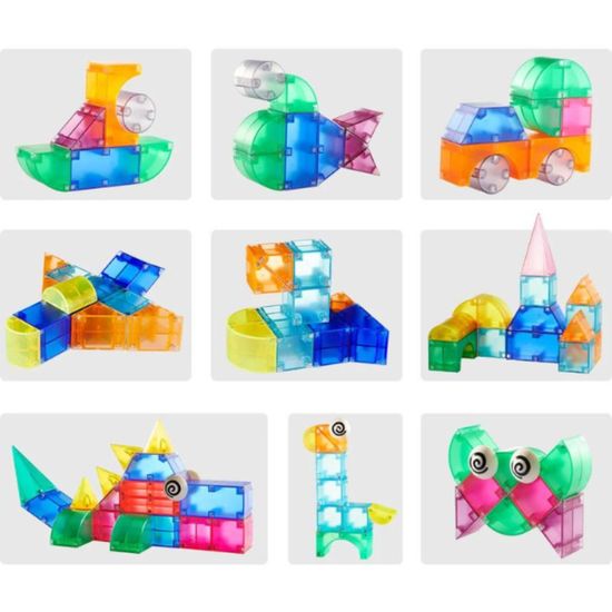 Set de constructie magnetic, 46 elemente, 4 image