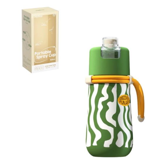 Sticluta cu pulverizator "Verde oceanic"