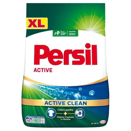 Detergent de rufe pudra PERSIL Regular, 50 spalari, 3.75 kg