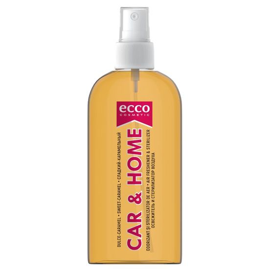 Освежитель воздуха ECCO COSMETIC Car&Home, сладкий-карамельный, спрей, 100мл