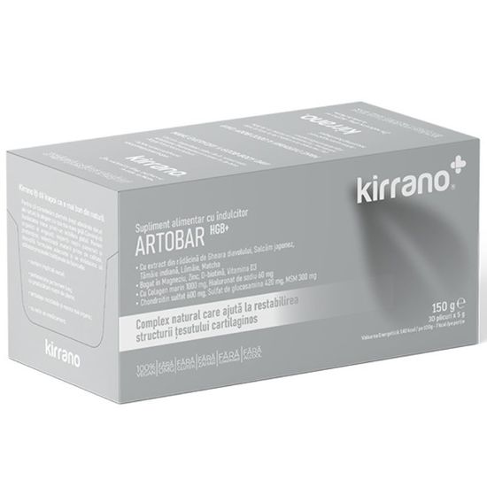 Supliment alimentar KIRRANO ArtroBar HGB+, 30 pachete x 5 g, 2 image