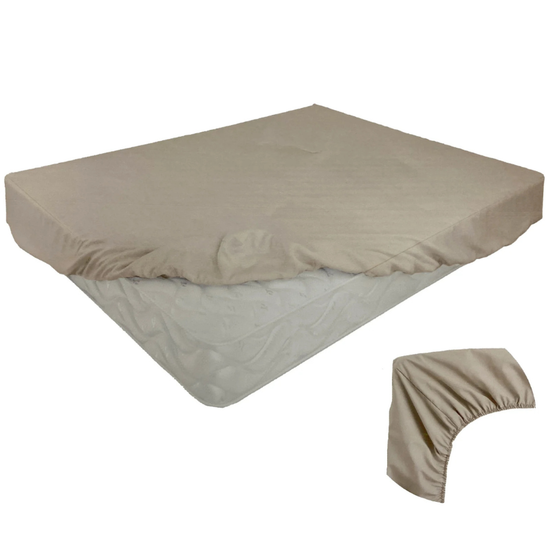 Простынь BUMBACEL PREMIUM Satin, BEIGE Double, SF1706, 200x220 cм