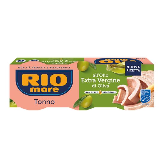 Ton RIO MARE in ulei extravirgin 3x65gr