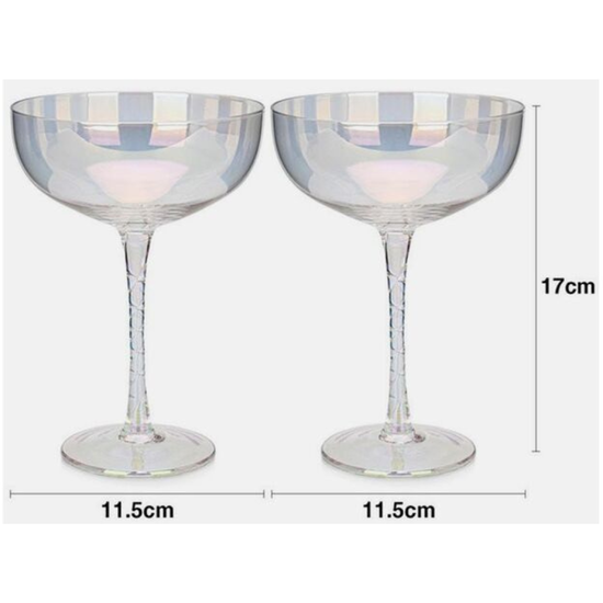 Set pahare FISSMAN 19025, pentru coctail, 300 ml, 2 buc, 3 image