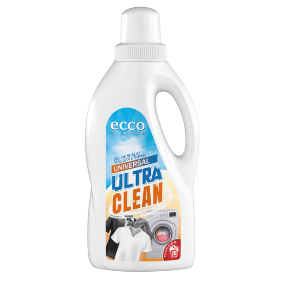 Gel pentru rufe ECCO ULTRA CLEAN, universal, 1 l