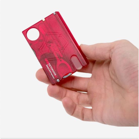 Card elvetian VICTORINOX 0.7240.T Nailcare, red, 2 image