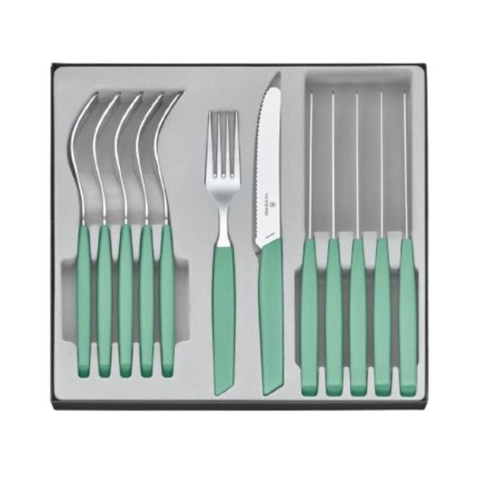 Set de tacamuri VICTORINOX 6.9096.11W41.12 Swiss Modern, 12 piese