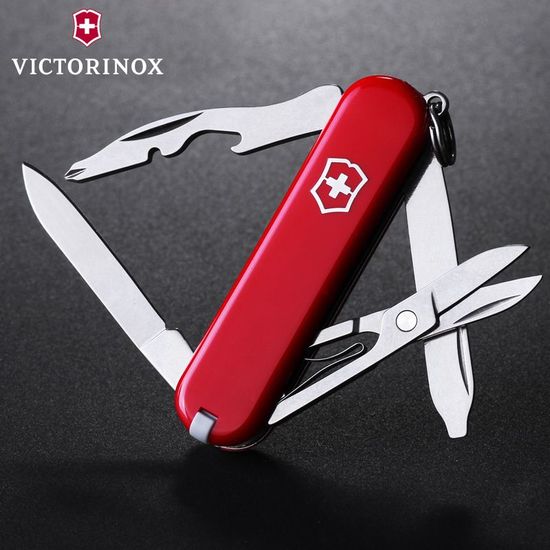 Cutit pliabil VICTORINOX 0.6363 Rambler, red, 5 image