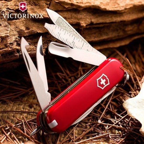 Нож складной VICTORINOX 0.6385 Mini Champ, red, изображение 5