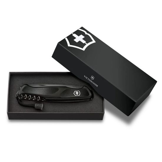 Cutit pliabil VICTORINOX 0.9563.C31P Ranger 55 Onyx Black, black, 4 image
