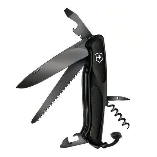 Cutit pliabil VICTORINOX 0.9563.C31P Ranger 55 Onyx Black, black, 2 image