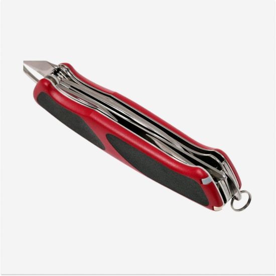 Cutit pliabil VICTORINOX 0.9583.MC Ranger 57 M Grip, red/black, 3 image