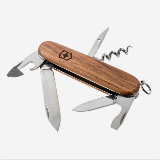 Cutit pliabil VICTORINOX 1.3601.63 Складной нож Spartan Wood, brown, 2 image