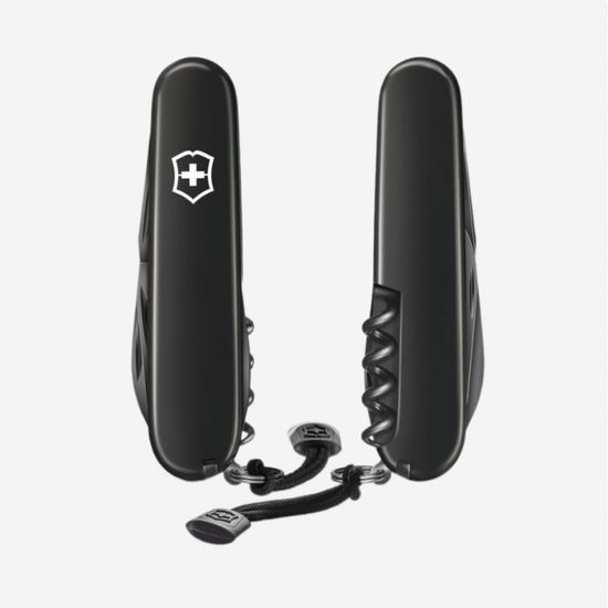 Нож складной VICTORINOX 1.3603.31P Складной нож Spartan Onyx Black, black, изображение 2