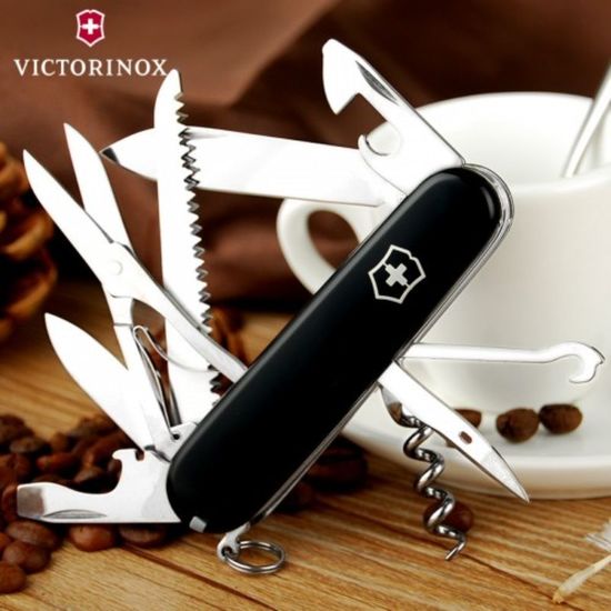 Cutit pliabil VICTORINOX 1.3713.3 Huntsman, black, 5 image