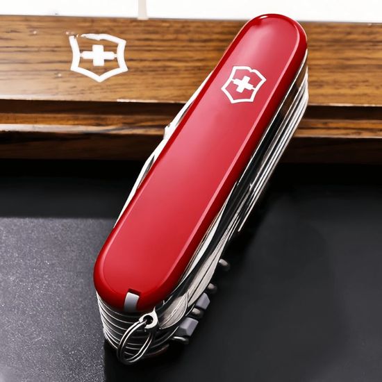 Нож складной VICTORINOX 1.6795 Swiss Champ, red, изображение 2