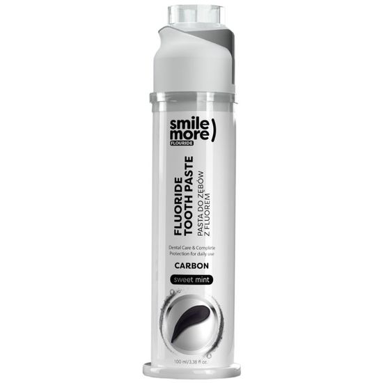 Pasta de dinti HiSkin Smile More Carbon, 100 ml