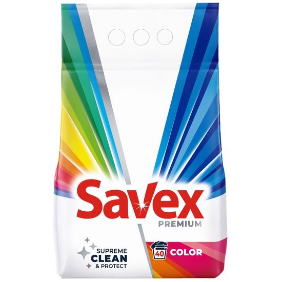 Стиральный порошок SAVEX Premium Color, 4 кг