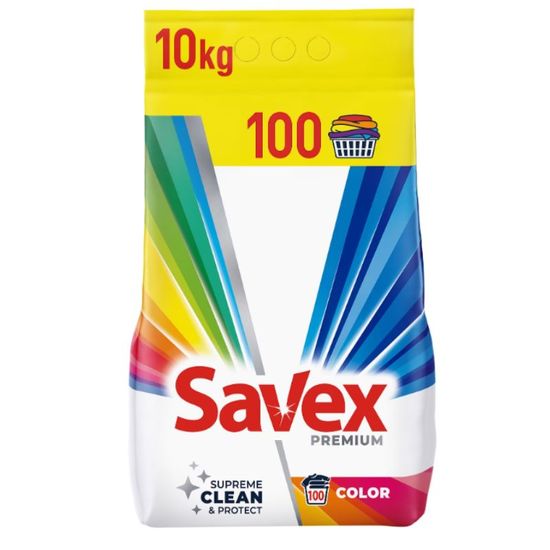 Стиральный порошок SAVEX Premium Color, 10 кг
