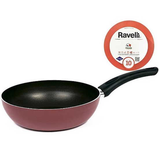 Сковорода RAVELLI WOK N10, 28 cм