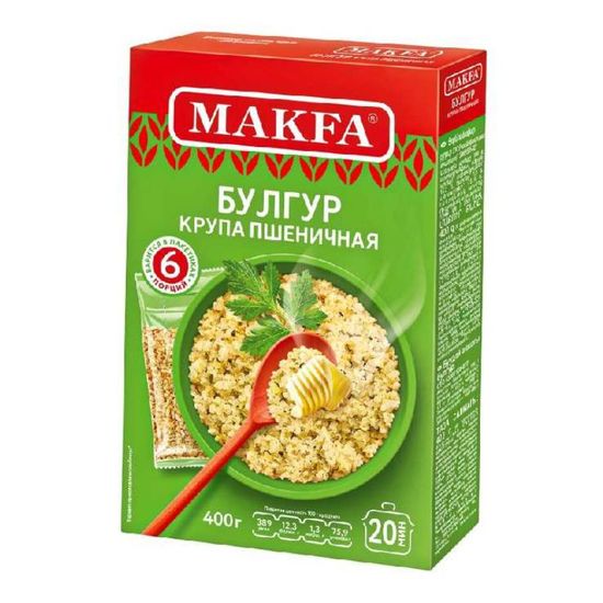 Cereale bulgur MAKFA, la pungi, 400 g