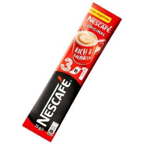 Cafea NESCAFE 3 in 1 Original, solubil, 12 g