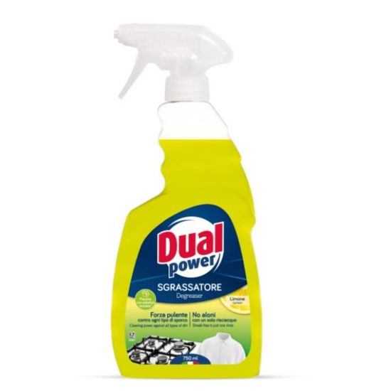 Detergent degrasant DUAL POWER Sgrassatore lemon 750 ml