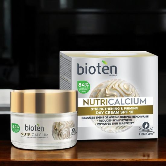 Crema de zi BIOTEN Nutri Calcium, anti-imbatranire, hranitoare, 50 ml, 3 image