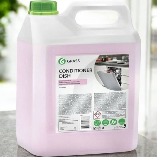 Ополаскиватель для посудомоечных машин GRASS PROF Conditioner Dish professional, канистра, 5л, изображение 2