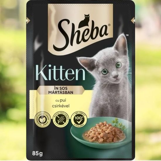 Hrana SHEBA Jun Pui, 85 g