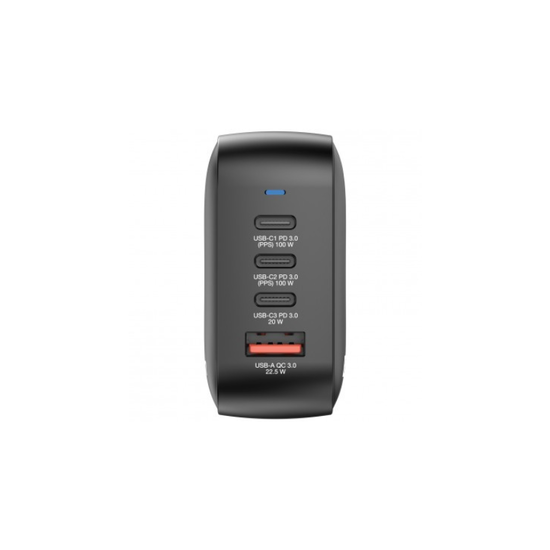 USB-зарядное устройство VERBATIM Mini GaN Charger 100W, black, изображение 3