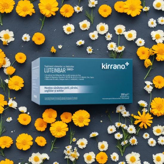 Supliment alimentar KIRRANO LuteinBar EHN12+, 30 pachete x 5 g