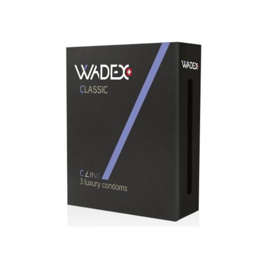 Prezervative  Wadex C Line (Classic) N3, 3 buc