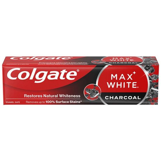 Pasta de dinti COLGATE Max White One Charcoal, 75 ml