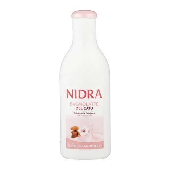 Nidra Lapte-Gel de baie Delicata Migdale 750 ml