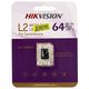 Cardul Micro SD Hikvision HS-TF-L2/64G, 2 image