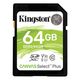 Card de memorie pentru camere video KINGSTON Canvas Select Plus, Class10, UHS-I U1, 100MB/s, 64GB, 3 image