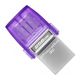 Stick KINGSTON DataTraveler microDuo, USB3.2, 3C, USB-C, + USB-A, violet, ultra mici, 256GB, 4 image