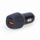 Incarcator auto GEMBIRD TA-U2QC3-CAR-02, 2 porturi, USB Type-C, PD, 18 W, negru