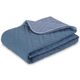Одеяло DORMEO Essentials 2в1, синий, 140х200 см