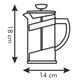 Infuzor TESCOMA TEO pentru ceai si cafea, 600 ml, 2 image