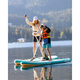 Placa pentru SUP surfing INTEX Aqua Quest 240, pompa, vasla, geanta, 244 x 76 x 13 cm, pana la 90 kg, 16 image