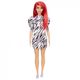 Кукла Barbie MATTEL Модница с ярко-рыжими волосами, изображение 6