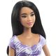 Кукла Barbie MATTEL Модница с черными волосами, изображение 4
