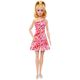 Papusa Barbie MATTEL Fashionista in rochie cu model floral, 4 image