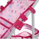 Коляска для кукол ESSA с корзиной, розовый, изображение 10