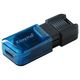 Накопитель KINGSTON USB-С 3.2, DataTraveler 80M, Black/Blue, 64 GB, изображение 2