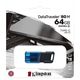 Накопитель KINGSTON USB-С 3.2, DataTraveler 80M, Black/Blue, 64 GB, изображение 3