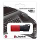 Накопитель KINGSTON USB 3.2, DataTraveler Exodia M, Black/Red, 128 GB, изображение 3